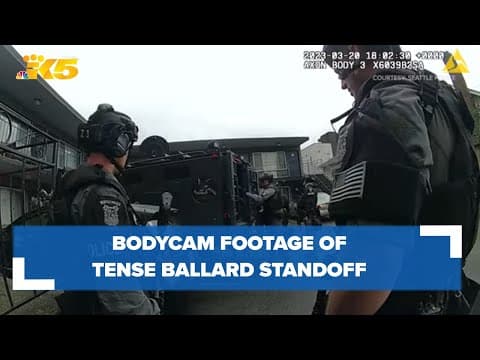 Bodycam footage shows tense moments after King County deputy was injured in a standoff
