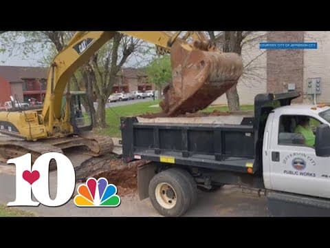 2 sinkholes opening up in Jefferson City