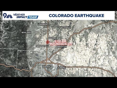Latest Headlines | Earthquake rattles Colorado towns