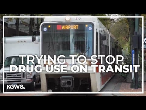 Proposed bill would criminalize drug use on Oregon public transit