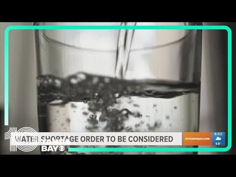 Florida water managers to consider water shortage order amid drought, rain deficit