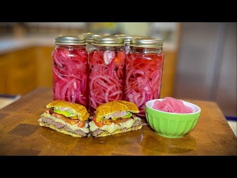 Pickled red onions | Cooking with Styles