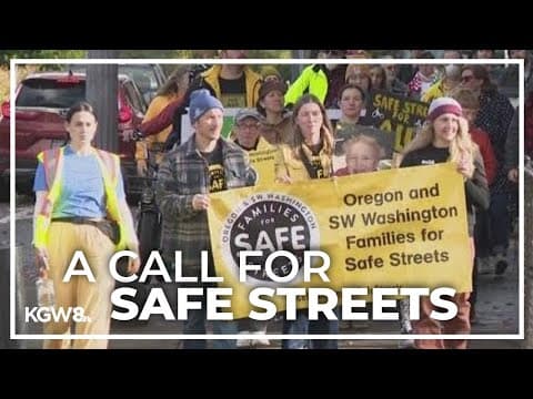Road safety advocates call for end to traffic violence on World Day of Remembrance in Portland