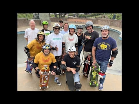 Vert skating seniors