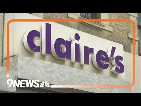 Claire's to close 5 locations in Colorado