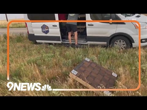 Researchers take portable roofs into hailstorms to study durability