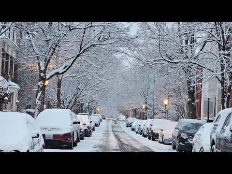 Watch Live: A look at your weekend ahead after days of snow