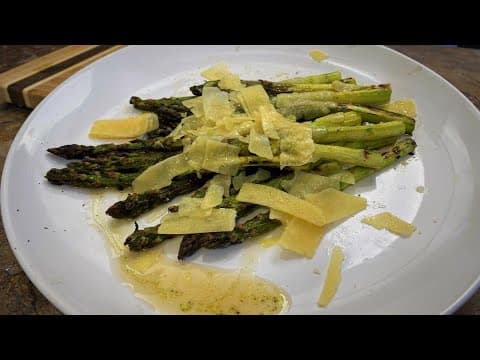 Cooking with Styles: Grilled Asparagus with Lemon Parmesan