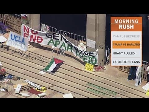 Harvard rejects Trump demands, feds respond by pausing grants