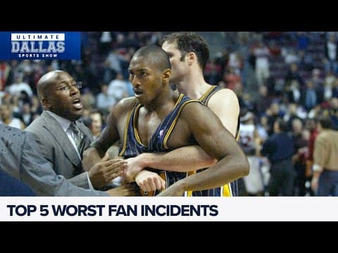 Top 5 worst fan incidents in North American sports | Ultimate Dallas Sports Show