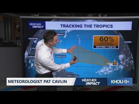 Tropical update: Wave in Atlantic has 60% chance for development