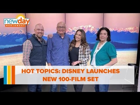 Hot Topics: Disney launches new 100-film set - New Day NW