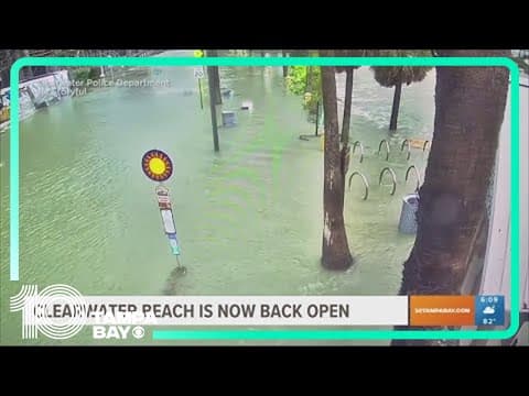Clearwater Beach reopened after evacuation lifted