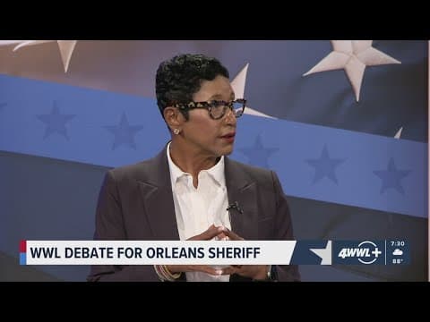 WWL Sheriff Debate: Shorty asks Woodfork about the backlog in the NOPD sex crimes unit