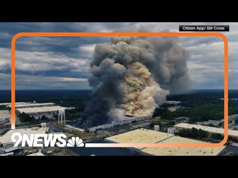 Georgia chemical plant fire: Thousands evacuated