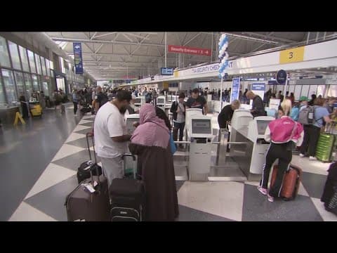 Flying somewhere for Labor Day weekend? Get to the airport early