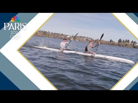 Sprint canoe duo hoping to make dreams come true by qualifying for 2024 Olympics