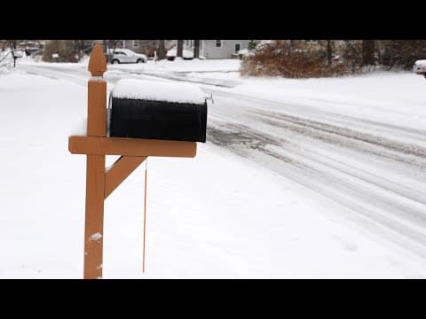 USPS asks for help in keeping mailboxes clear of snow, ice