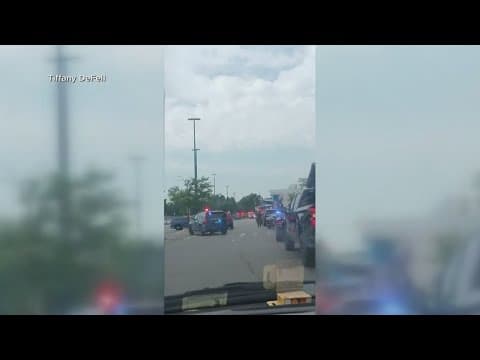 A man accused of stabbing 11 people at a Walmart is in Michigan authorities' custody