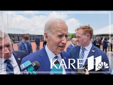 'We're gonna be able to beat this' | Former Pres. Joe Biden talks about cancer diagnosis