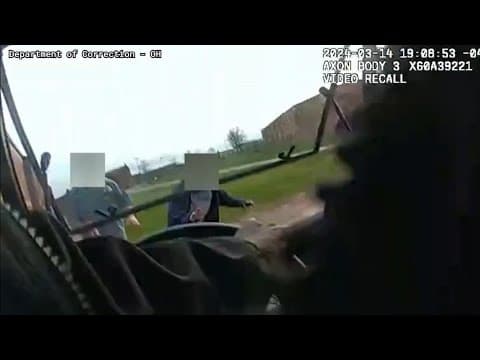 Bodycam video shows UTV striking inmate at Marysville prison