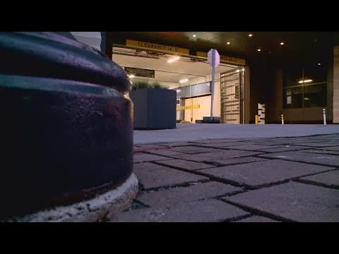 Couple says their car was stolen from a secure garage in Navy Yard