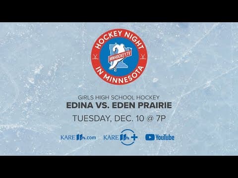 WATCH: Hockey Night in Minnesota | Dec. 10: Edina vs. Eden Prairie (Girls)