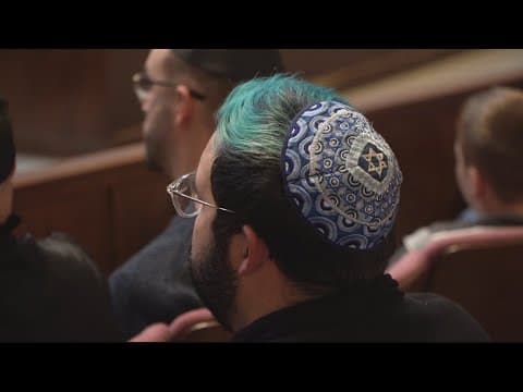 Community gathers at Washington Hebrew Congregation to pray for Israel