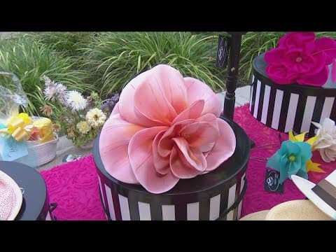 Well-known milliner shares some of her custom designs