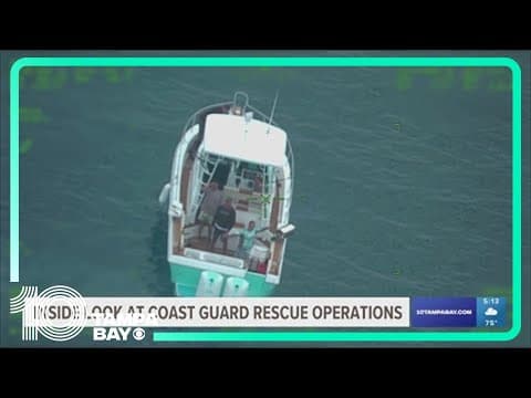 How the Coast Guard conducts search and rescue missions from St. Pete