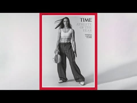 WNBA star Caitlin Clark named TIME magazine athlete of the year