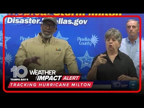 Pinellas County preparing for Hurricane Milton