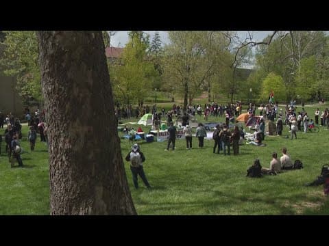 IU Bloomington students protest Israel-Hamas war