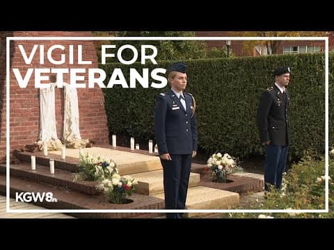 24 hour Veterans Day vigil begins at University of Portland