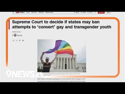 US Supreme Court takes up Colorado conversion therapy ban