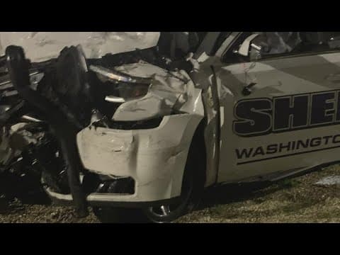 WPSO deputy says he was trying to get the alleged drunk driver before he was hit head-on