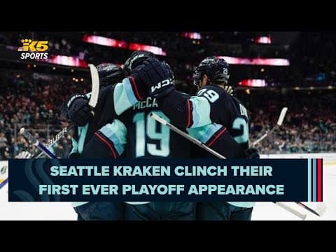 Seattle Kraken clinch their first ever playoff appearance