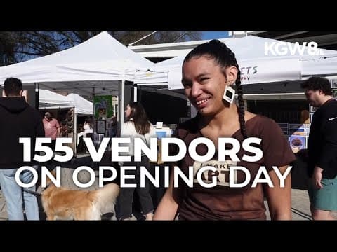 Portland Saturday Market returns for 51st year