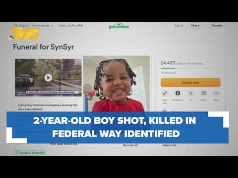 Medical examiner identifies 2-year-old boy shot, killed in Federal Way