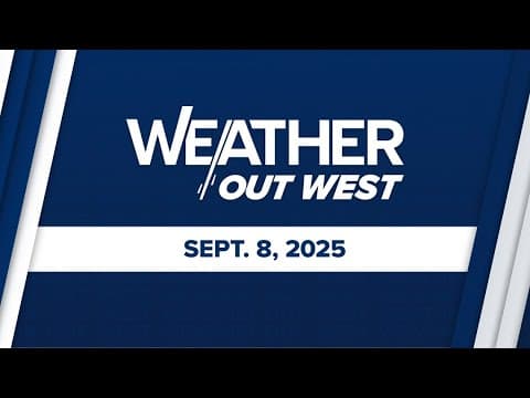 Weather Out West