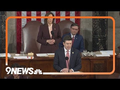 Congress certifies Trump's victory in 2024 election, four years after Jan. 6 attack on the Capitol