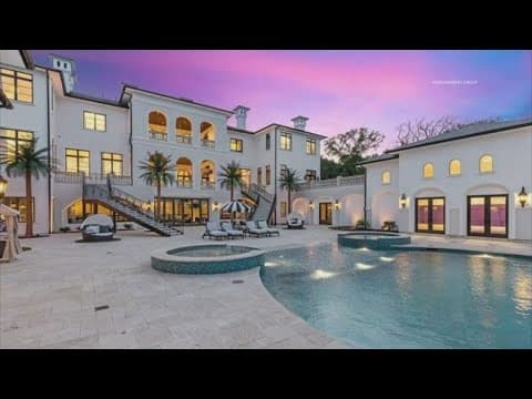 A $27.5M North Texas mansion - billed as 'America's best sounding home' - is up for sale
