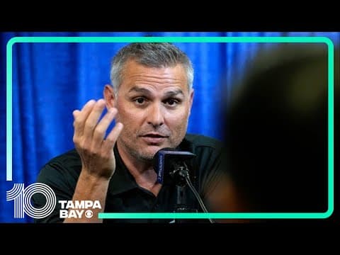 Tampa Bay Rays end of season press conference