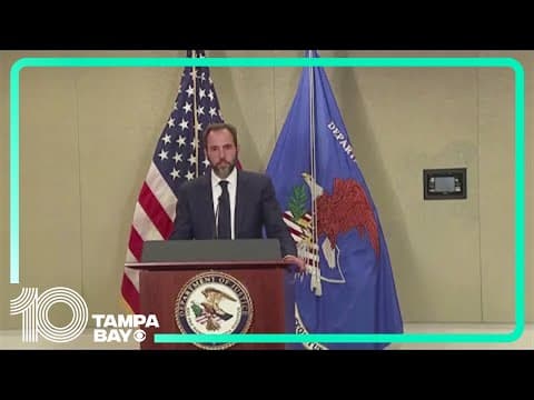 Special counsel Jack Smith moves to dismiss Trump's election interference and classified documents c