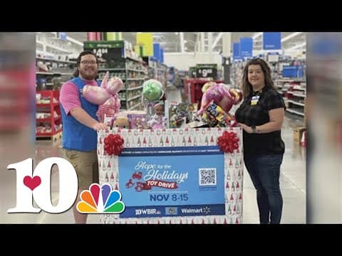 It's the first day of our Hope for the Holidays Toy Drive