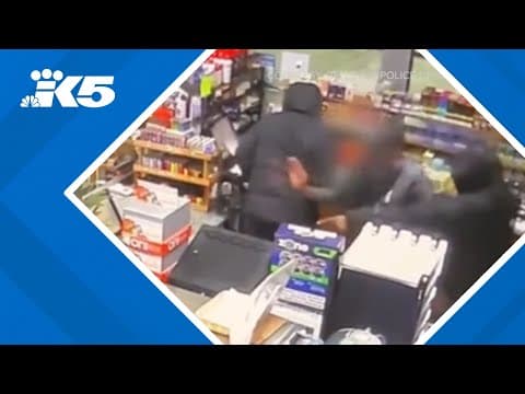 Bellevue police asking residents to 'stay vigilant' after armed robbery of gas station