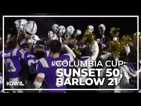 Columbia Cup: Sunset takes care of Barlow in semifinals | Friday Night Football