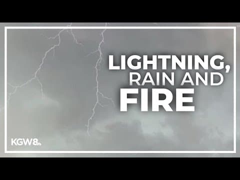 Lightning-sparked fires can start with more rain in the picture than previously thought