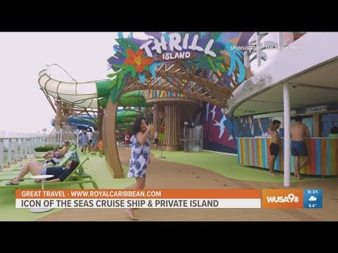 Go for a cruise and enjoy the private island of Royal Caribbean's Icon of the Seas