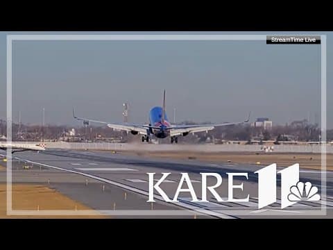 Close call caught on camera: Southwest Airlines plane avoids collision with private plane